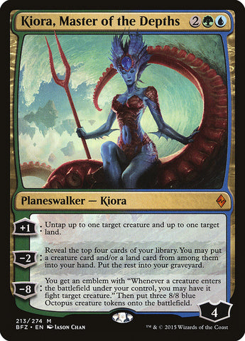 Kiora, maestra de las profundidades [Batalla por Zendikar] 