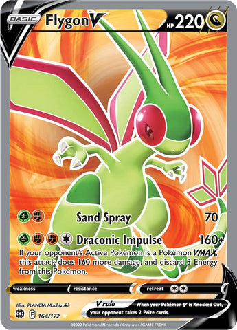 Flygon V (164/172) [Espada y escudo: estrellas brillantes] 