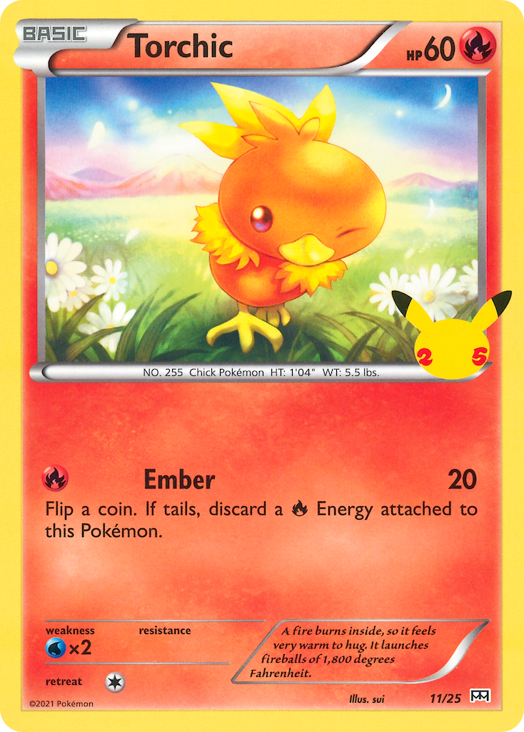 Torchic (25/11) [25º aniversario de McDonald's] 