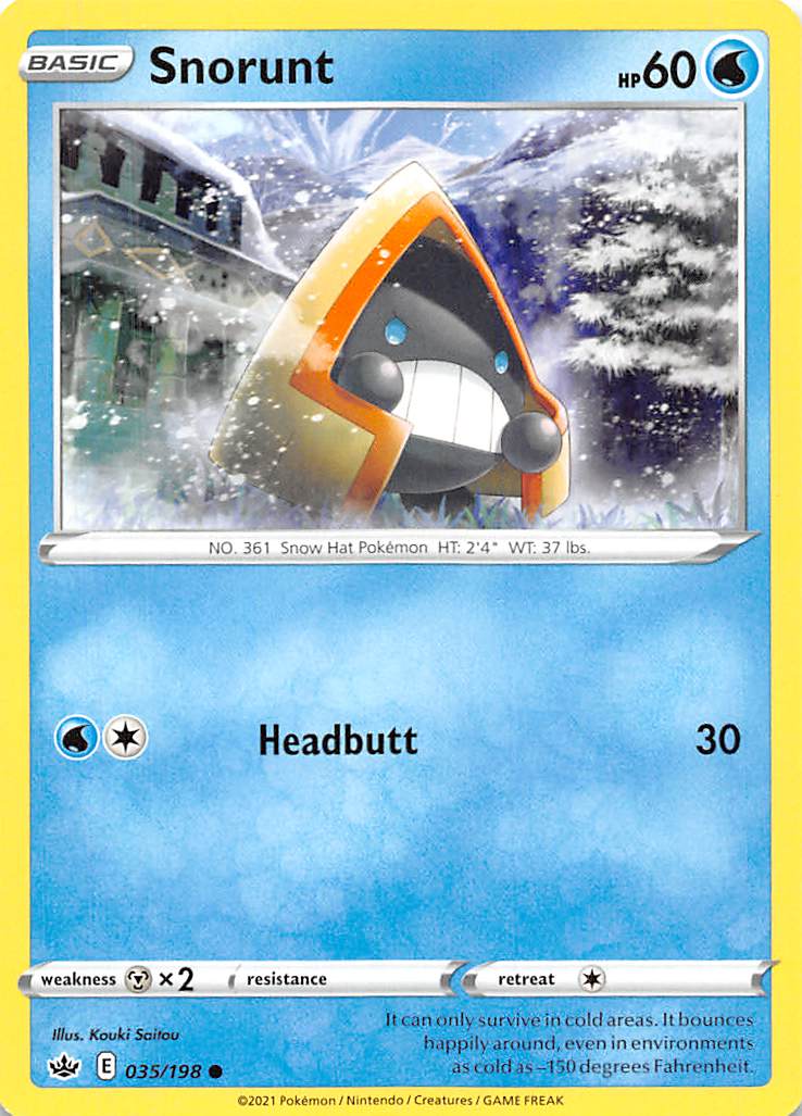 Snorunt (035/198) [Espada y escudo: Reino escalofriante] 