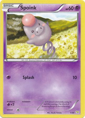 Spoink (1/30) [XY: Kit de entrenador - Noivern] 