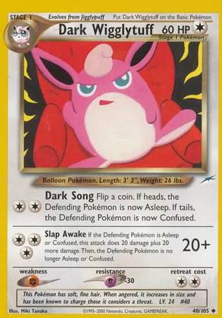 Wigglytuff oscuro (40/105) [Neo Destiny Unlimited] 