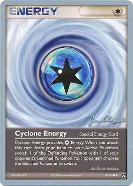 Cyclone Energy (90/108) (Psychic Lock - Jason Klaczynski) [Campeonato Mundial 2008] 