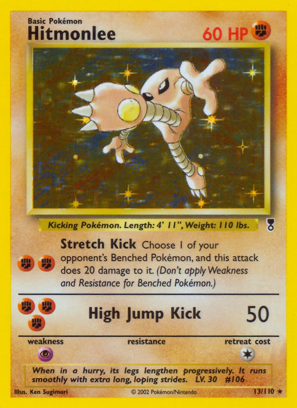 Hitmonlee (13/110) [Colección legendaria] 