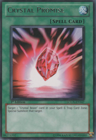 Promesa de cristal [LCGX-EN167] Raro 