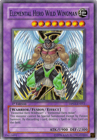 Héroe elemental Wild Wingman [DP03-EN011] Común 