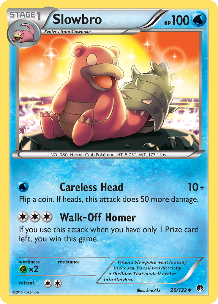 Slowbro (20/122) [XY: Punto de ruptura] 