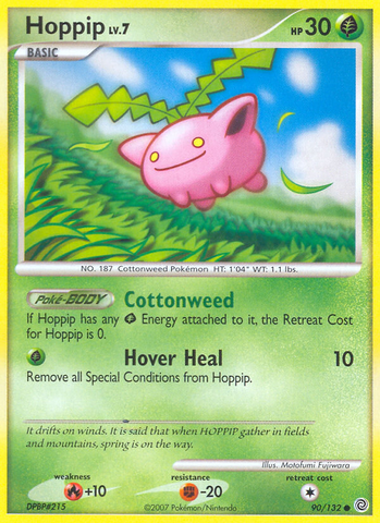 Hoppip (90/132) [Diamante y Perla: Maravillas secretas] 