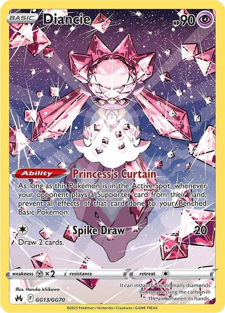 Diancie (GG13/GG70) [Espada y escudo: Crown Zenith] 
