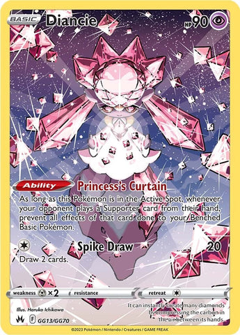 Diancie (GG13/GG70) [Espada y escudo: Crown Zenith] 