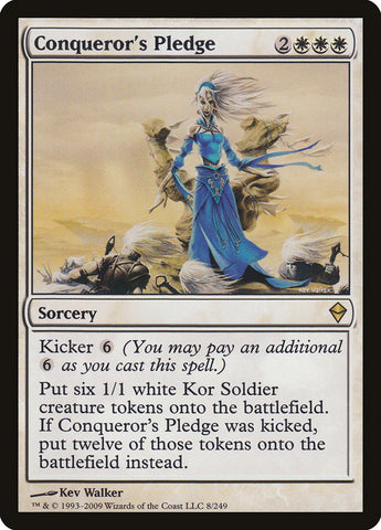 Promesa del conquistador [Zendikar] 