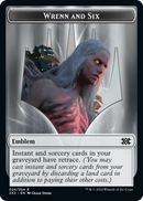 Wrenn y Six Emblem // Ficha de doble cara de Monje [Fichas Double Masters 2022] 