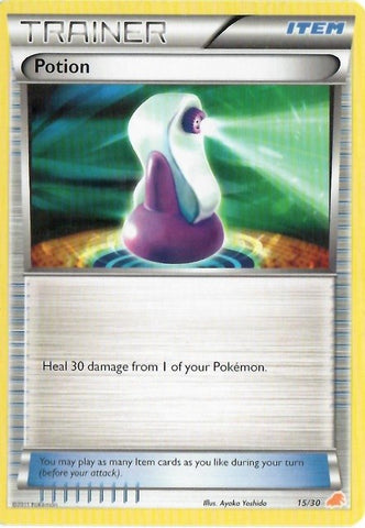 Poción (15/30) [Blanco y negro: Kit de entrenador - Excadrill] 