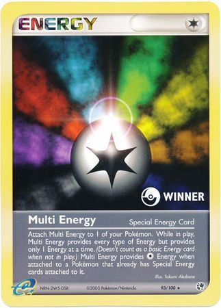 Multi Energy (93/100) (Promoción de Winner League) [EX: Tormenta de arena] 
