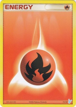 Energía de fuego (12/11) [EX: Kit de entrenador 2 - Minun] 