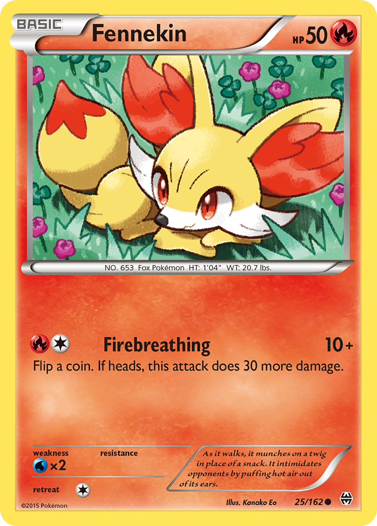 Fennekin (25/162) [XY: AVANCE] 