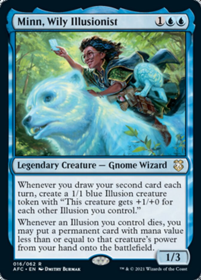 Minn, astuto ilusionista [Dragones y Mazmorras: Aventuras en los Reinos Olvidados Commander] 