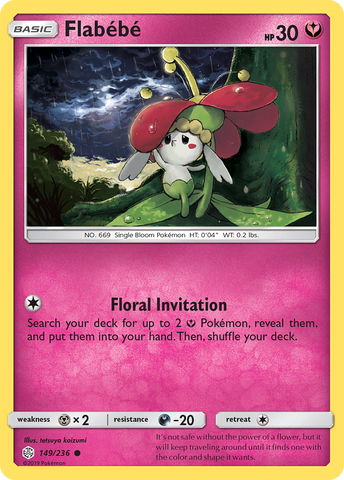 Flabebe (149/236) [Sol y Luna: Eclipse cósmico] 