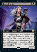 Keen Duelist (Arte extendido) [Commander 2021] 