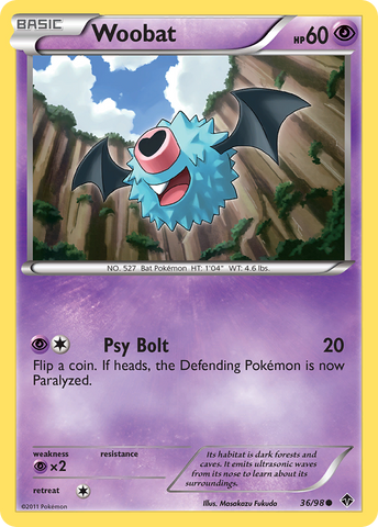 Woobat (36/98) [Blanco y negro: poderes emergentes] 