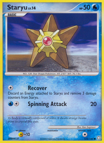 Staryu (122/146) [Diamante y Perla: Leyendas despiertas] 