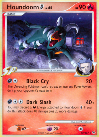 Houndoom G (50/127) [Platino: Conjunto básico] 