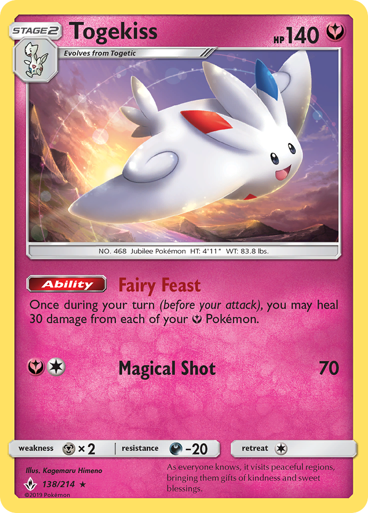 Togekiss (138/214) [Sol y Luna: Vínculos inquebrantables] 
