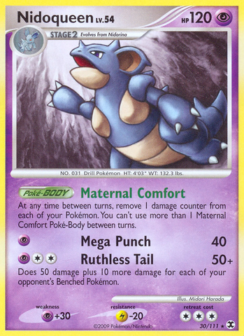 Nidoqueen (30/111) [Platino: Rivales en ascenso] 