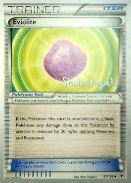 Eviolite (91/101) (Terraki-Mewtwo - Shuto Itagaki) [Campeonato del Mundo 2012] 