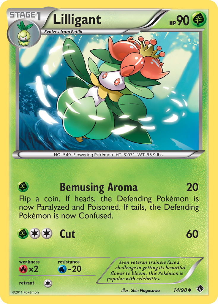 Lilligant (14/98) [Blanco y negro: poderes emergentes] 