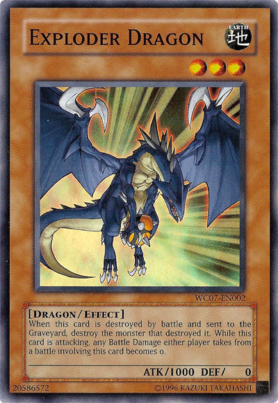 Dragón Explosor [WC07-EN002] Súper Raro 