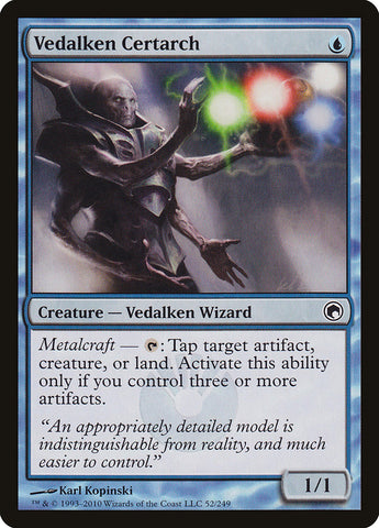 Vedalken Certarch [Cicatrices de Mirrodin] 
