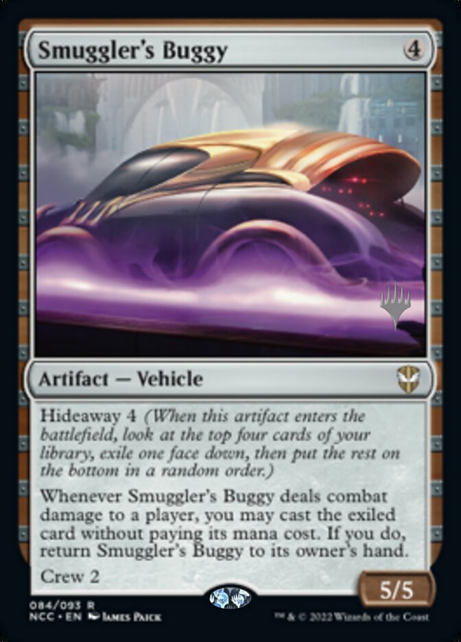 Smuggler's Buggy (paquete promocional) [Streets of New Capenna Commander Promos] 