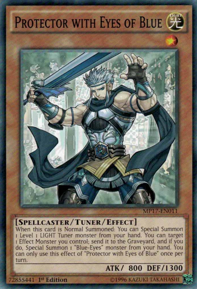 Protector con Ojos de Azul [MP17-EN011] Común 