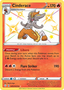 Cinderace (SV017/SV122) [Espada y escudo: Destinos brillantes] 
