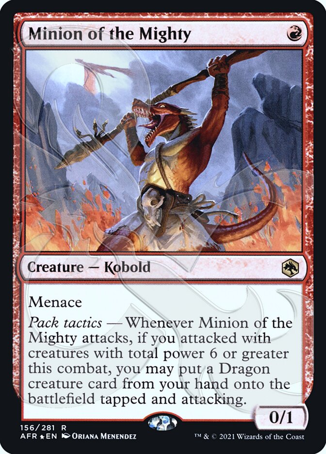 Minion of the Mighty (Promoción comercial) [Dungeons &amp; Dragons: Adventures in the Forgotten Realms Promos] 