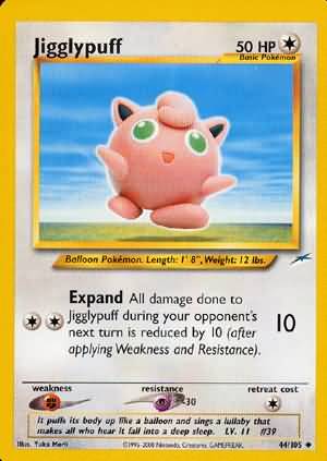 Jigglypuff (44/105) [Neo Destino Ilimitado] 