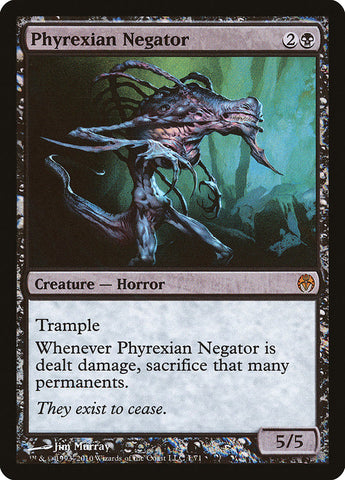 Negador pirexiano [Mazos de duelo: Phyrexia contra la Coalición] 