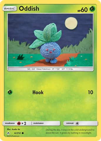 Oddish (6/214) [Sol y Luna: Vínculos inquebrantables] 