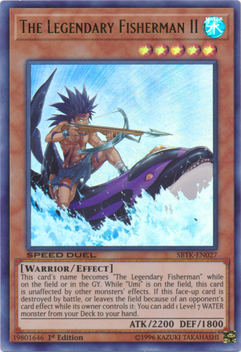 El Pescador Legendario II [SBTK-EN027] Ultra Raro 