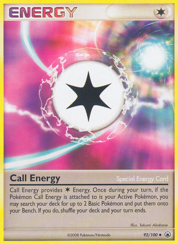 Llamar energía (92/100) [Diamante y Perla: Amanecer majestuoso] 