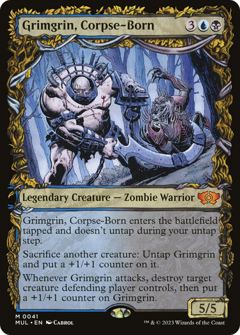 Grimgrin, nacido del cadáver [Leyendas del multiverso] 
