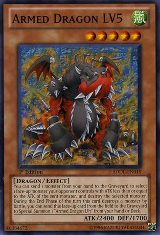 Dragón Armado LV5 [SDDL-EN019] Común 