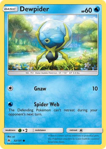 Dewpider (32/131) [Sol y Luna: Luz Prohibida] 