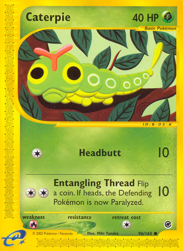 Caterpie (96/165) [Expedición: Conjunto básico] 