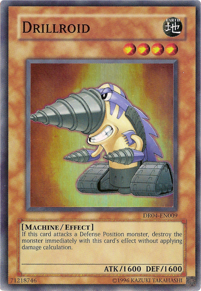 Drillroid [DR04-EN009] Súper Raro 