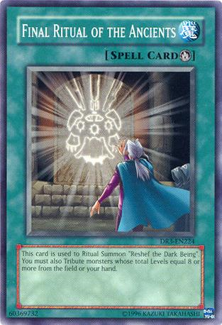 Ritual Final de los Antiguos [DR3-EN224] Común 