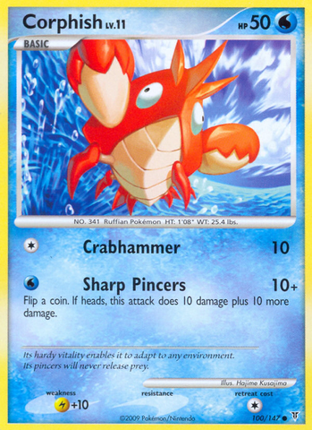 Corphish (100/147) [Platino: Vencedores Supremos] 