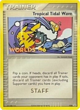 Maremoto tropical (036) (Personal del Mundial 2006) [Nintendo: Black Star Promos] 