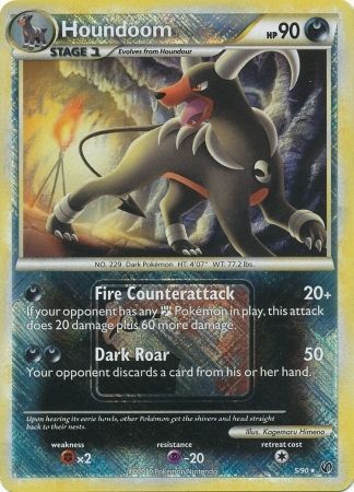 Houndoom (5/90) (Promoción de liga) [HeartGold y SoulSilver: Undaunted] 